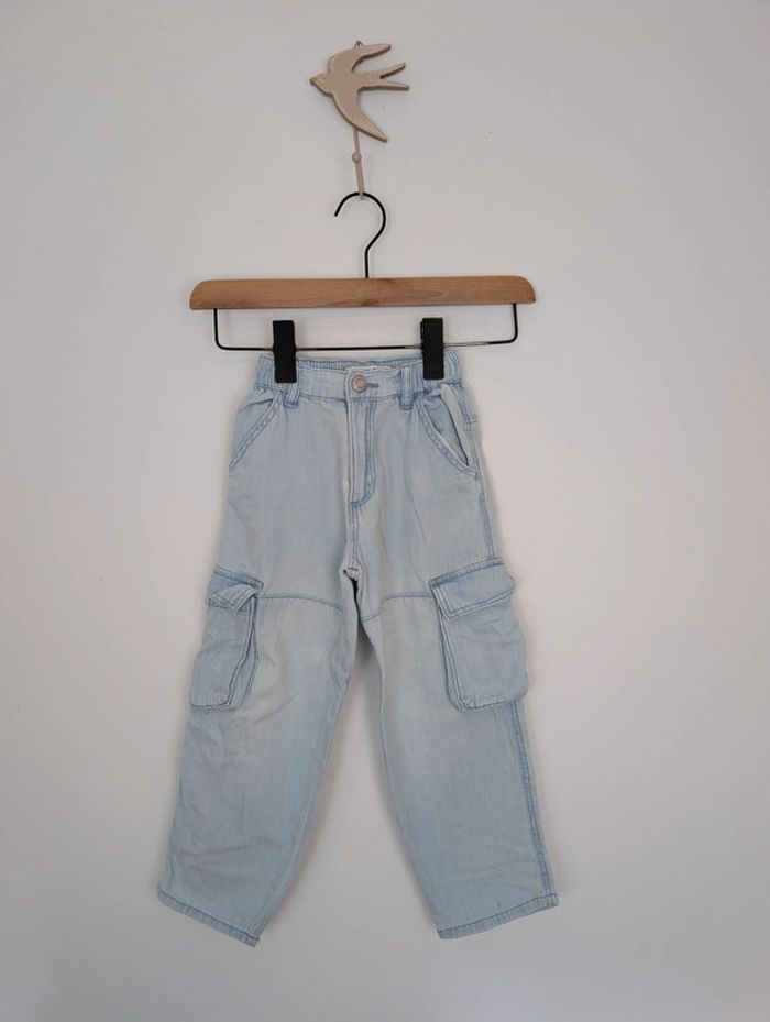 Pantalon jean cargo Zara 5 ans