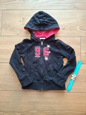 Sweat à capuche zippé Okaïdi 5 ans très bon état