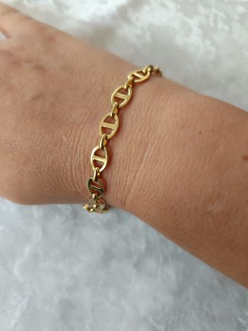 Bracelet nez de cochon acier inoxydable tendance