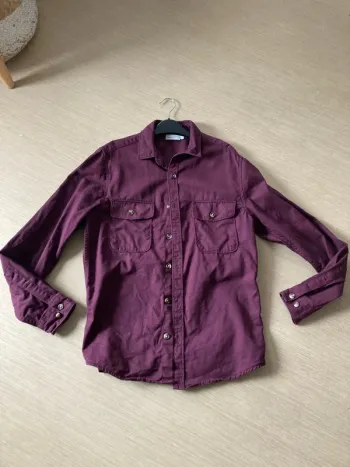 Sur chemise Asos prune