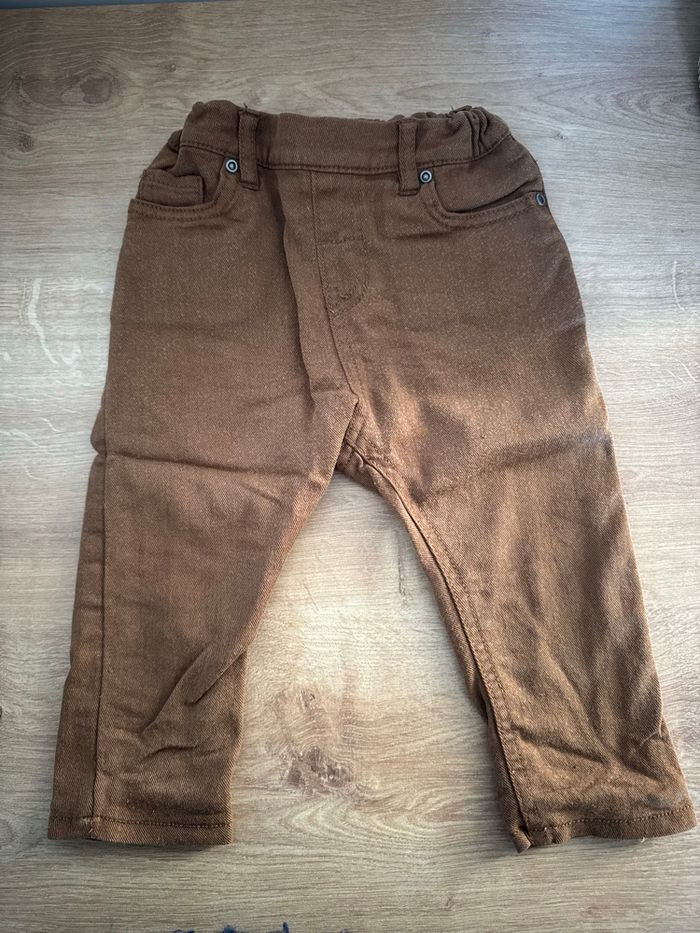 Lot de 7 pantalons / jeans - taille 80cm - photo numéro 6