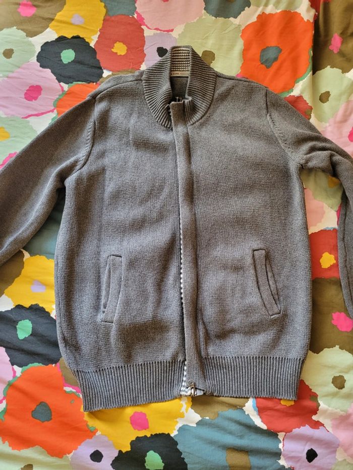 Gilet gris taille M
