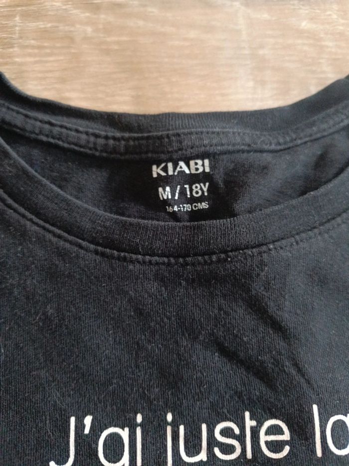 Tee shirt ado fille taille M 18 ans - photo numéro 3