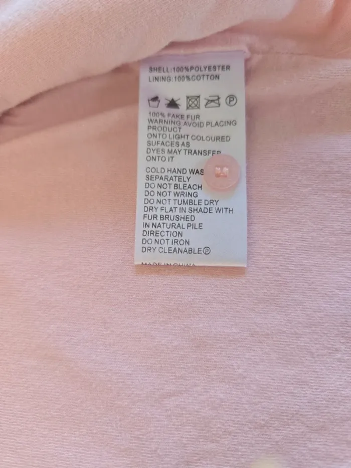 Veste fausse fourrure sans manches Minihaha fille 6-9 mois - photo numéro 5