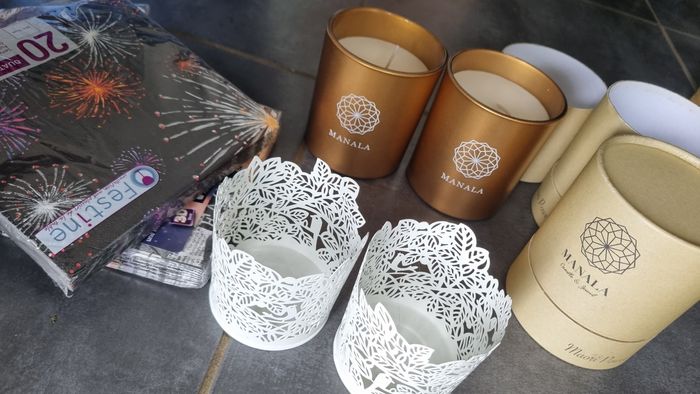 Gros lot cuisine + 40 p neuf  appareil fondue bougie nappes serviettes - photo numéro 2