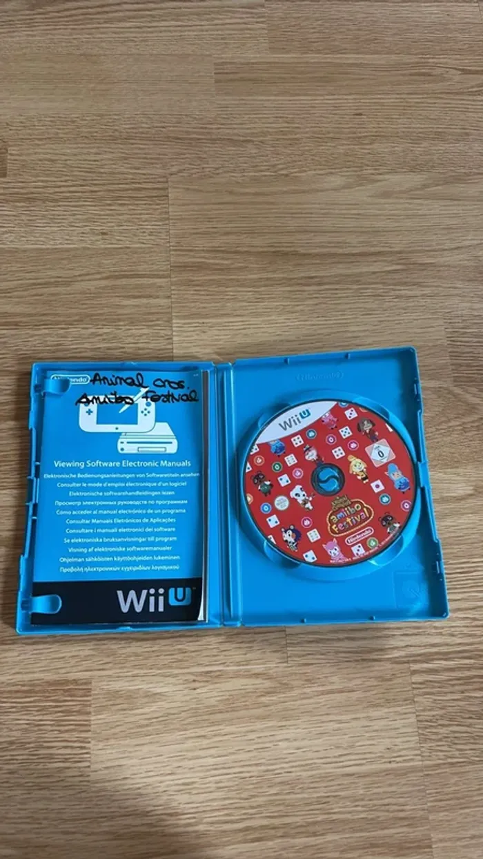Jeu Wii U Animal Crossing Amiibo festival - photo numéro 2