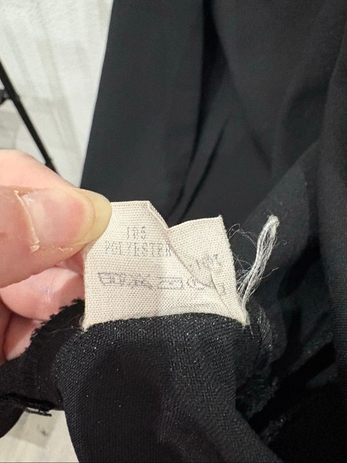 Boléro noir uni vintage manches longues- Taille S/M - photo numéro 4
