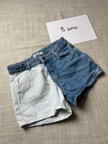 Short en jean Gemo 8 ans 