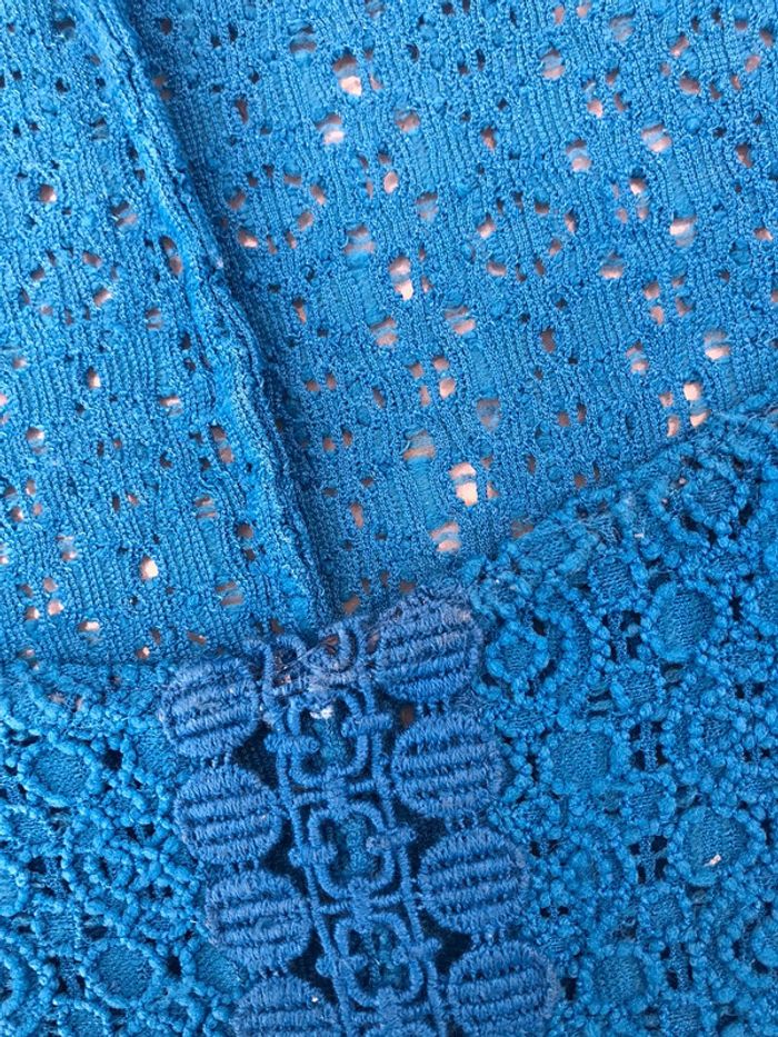 Robe mini bleu roi Laundry M - photo numéro 6