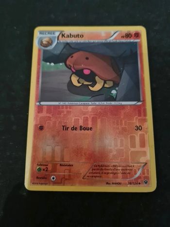 Carte pokémon Kabuto 38/124