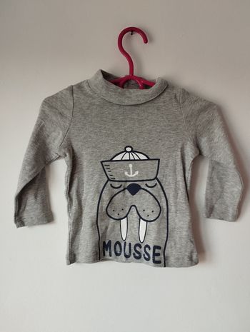 Sous pull Du pareil au même 12 mois
