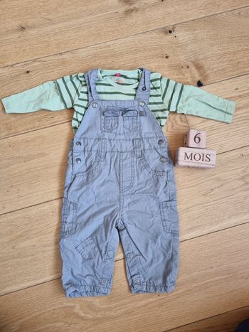 Ensemble salopette 6mois