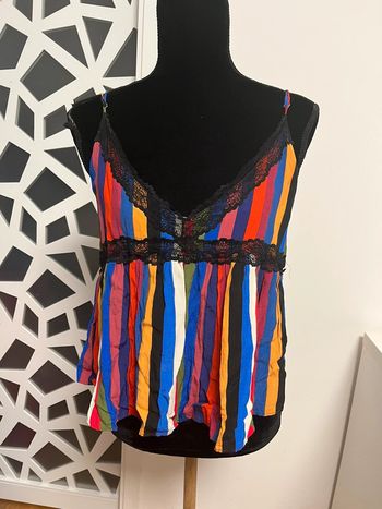 Top multicolore zara