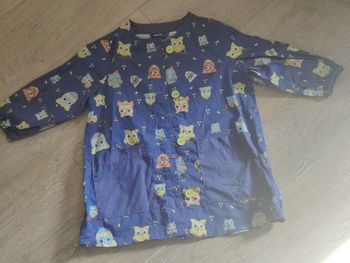 Blouse peinture  dessin activité Lupilu Taille 2-3 ans