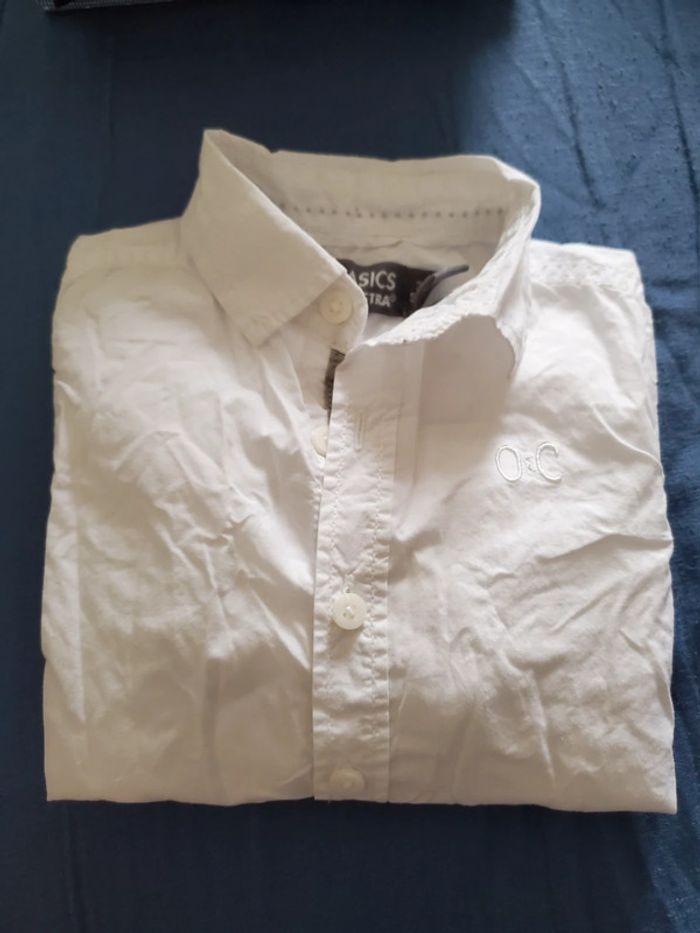 Chemise blanche manches longues 3ans - photo numéro 5