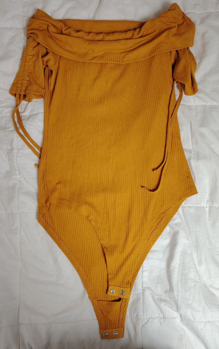 Body jaune moutarde - Jennyfer - Taille M - photo numéro 2