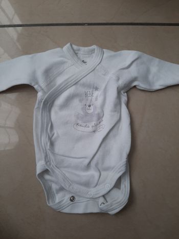 Body manches longues mixte naissance