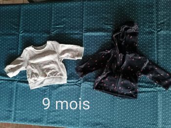 Pull et gilet 9 mois fille