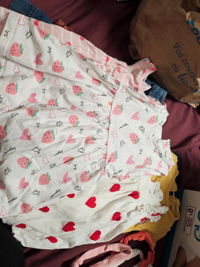 Vêtements bébé fille été 12mois / lot vêtements bébé fille - photo numéro 2