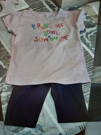 Tee shirt et legging court