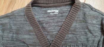 Gilet gris moucheté Orchestra - 6 ans