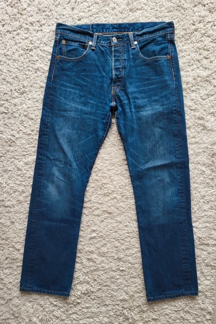 Jean Levi's 501 W32 L32 bleu - photo numéro 2