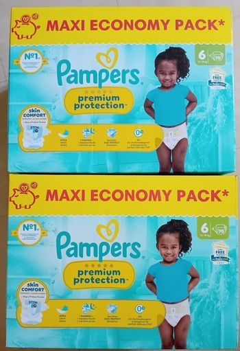 T6 Pampers Premium Protection Maxi Economy Pack
