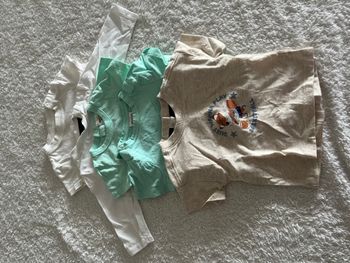 Lot de 5 t-shirts bébé garçon taille 3 mois