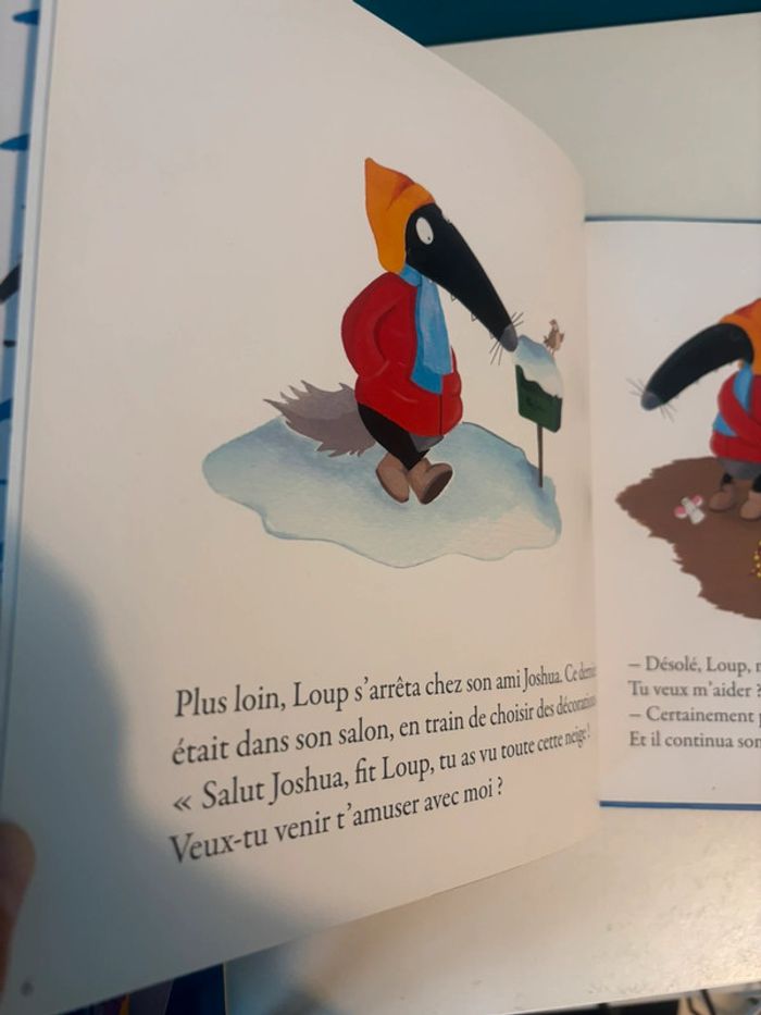 Livre grand albums le loup qui n’aimait pas Noël - photo numéro 4