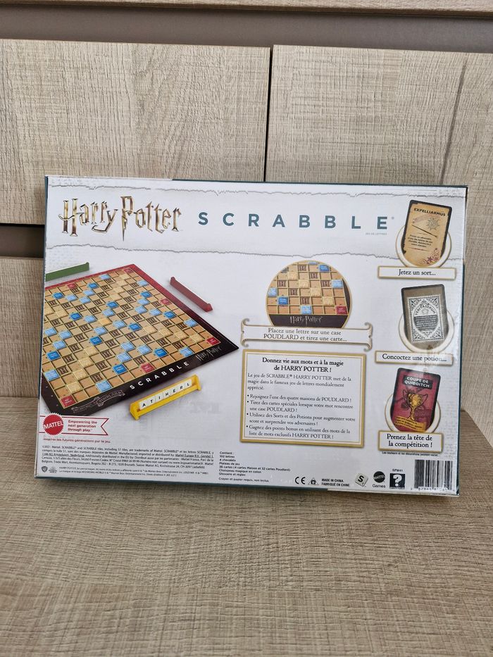 SCRABBLE Harry Potter Neuf - photo numéro 2