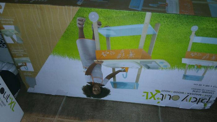 Cuisine en bois pour enfant - photo numéro 2