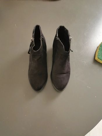 Bottines en daim