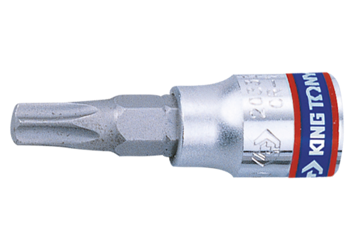 Jeu de douilles tournevis TORX® 1/4" sur rail - 9 pièces - KINGTONY 2109PR - photo numéro 2