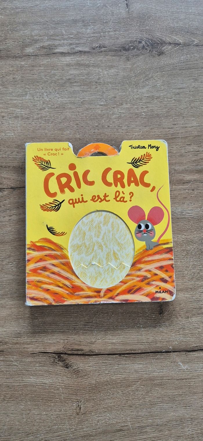 Livre Cric Crac, qui est là ?