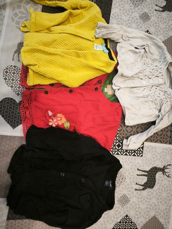 Lot de 4 gilets 