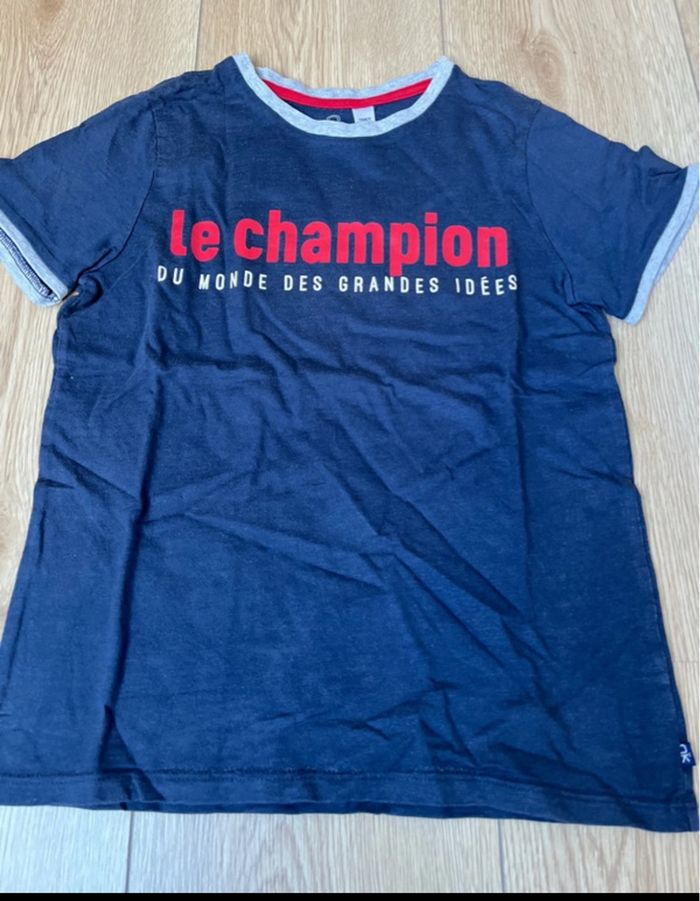 Teeshirt bleu marine Okaidi - photo numéro 5