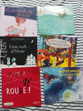 Lot de livres Lire c'est Partir