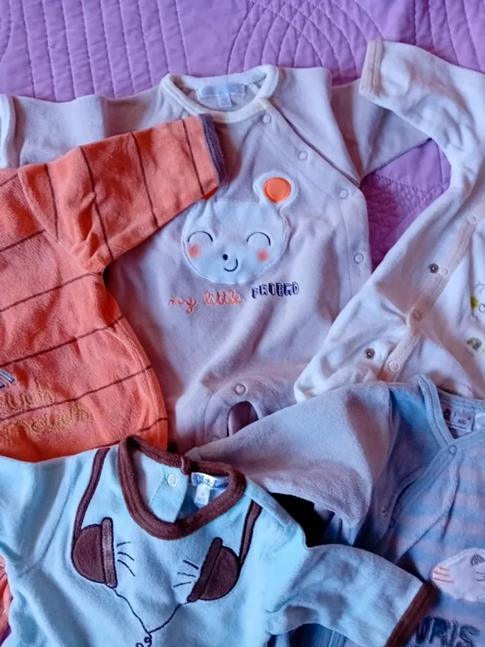 Pyjamas bébé pickouic et kitchoun - photo numéro 6