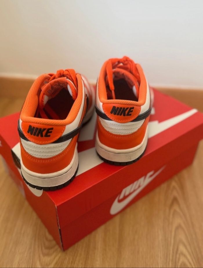 Nike Dunk low orange enfant/femme - photo numéro 9