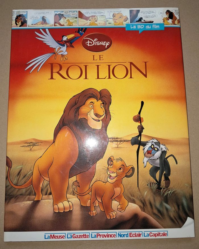 Le Roi Lion bande dessinée