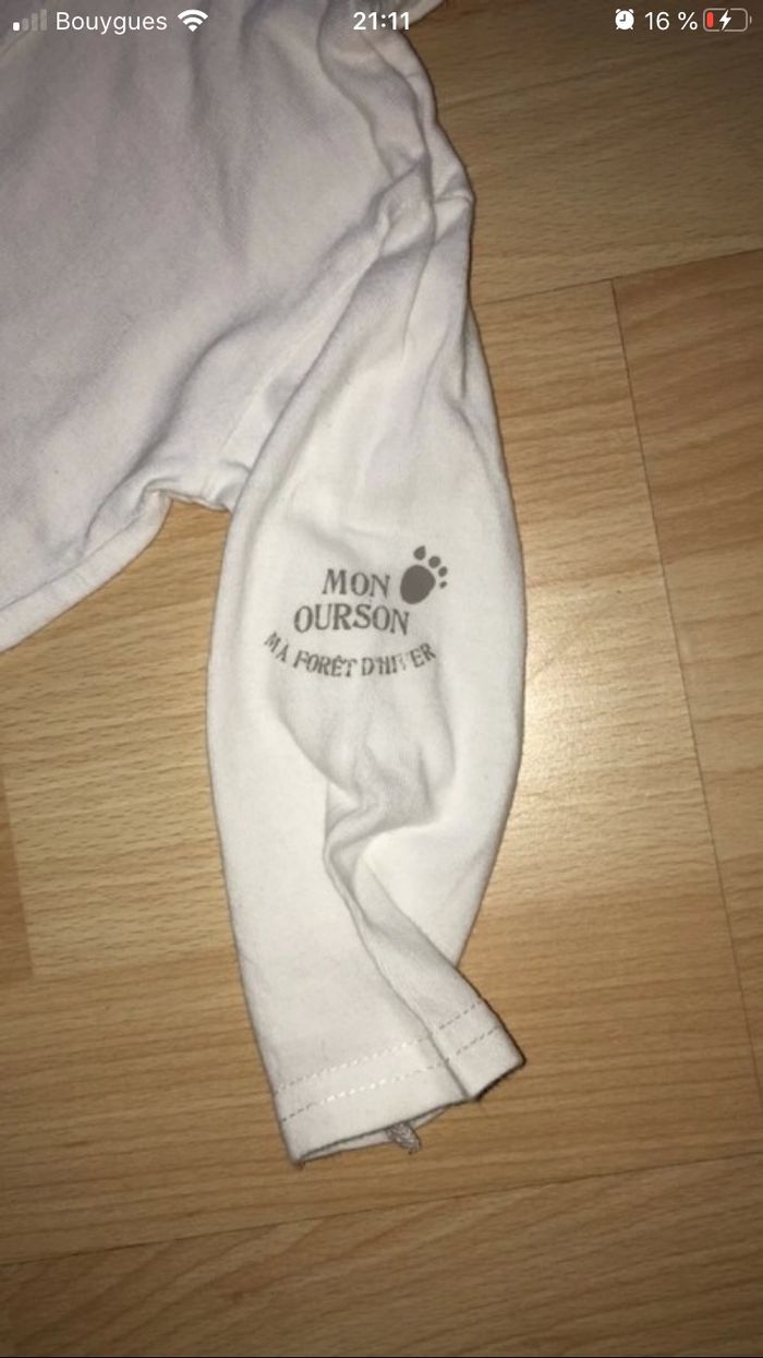 Chemise 6 mois Petit à petit - photo numéro 3