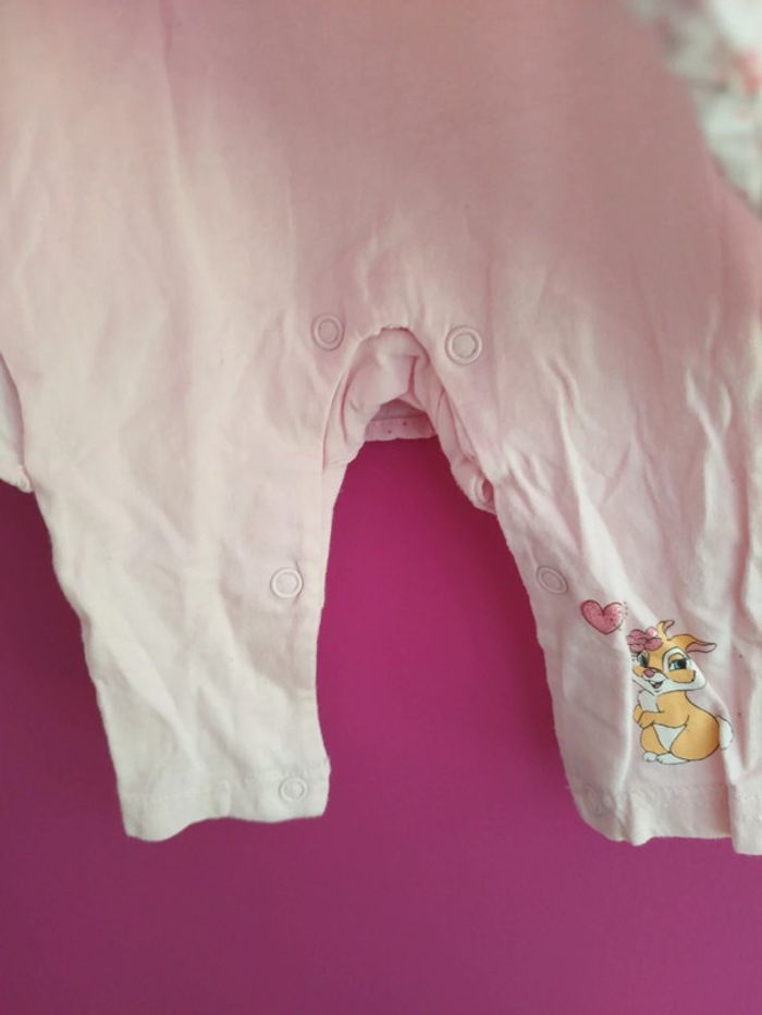Combinaison avec robe Miss Bunny Disney taille 3 mois b7 - photo numéro 5