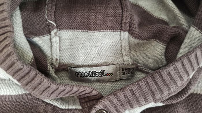 Gilet 6 mois - photo numéro 3