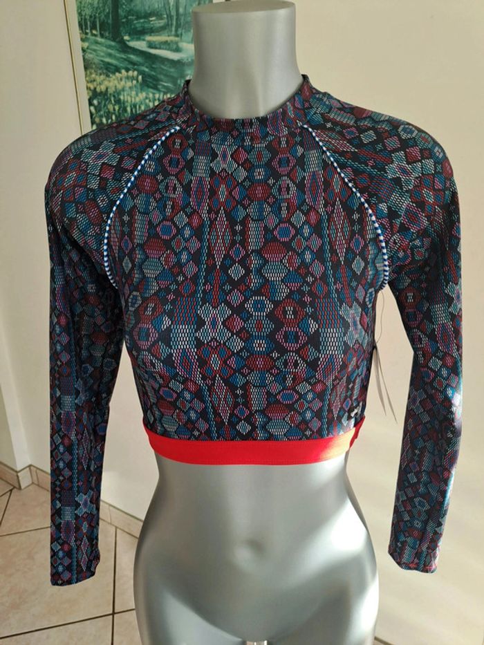 Haut sport stretch femme