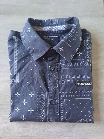 Chemisette motif bandana Teddy Smith Taille 14 ans 