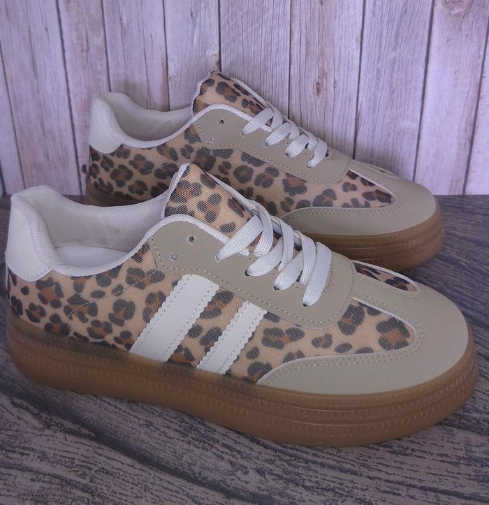 Baskets femmes léopard tendances - Taille 39 - NEUVES 🌟 - photo numéro 2