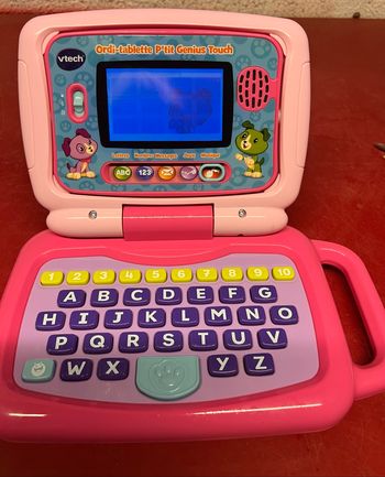 Ordinateur tablette p’tit Genius crouch Vtech