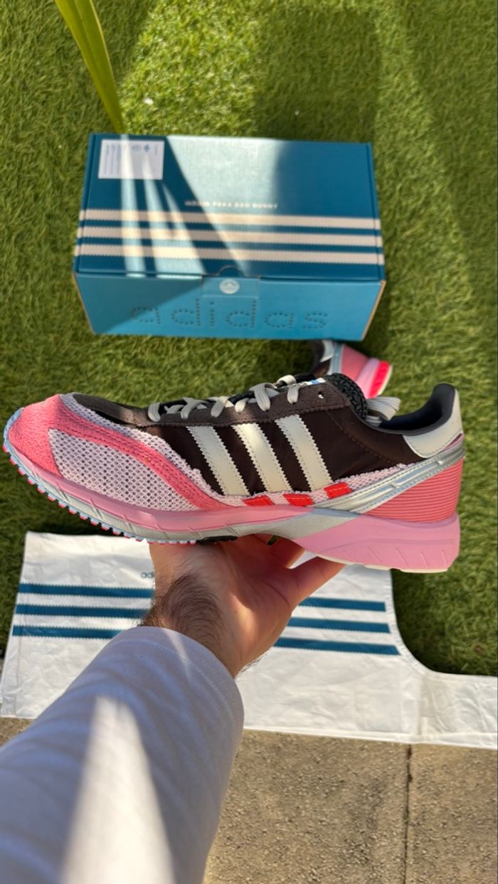 Adidas Adizero SL 72 Bad Bunny Brown Clear Pink - photo numéro 3
