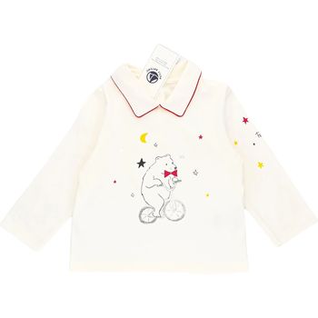 T-Shirt à manches longues 12 mois en coton Petit Bateau