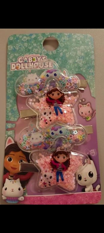 Lot de barrettes Gabby chat - Gabby's dollhouse